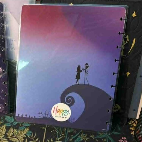 Happy Planner Classic Disney Nightmare before Christmas Cover W/discs - Picture 5 of 6